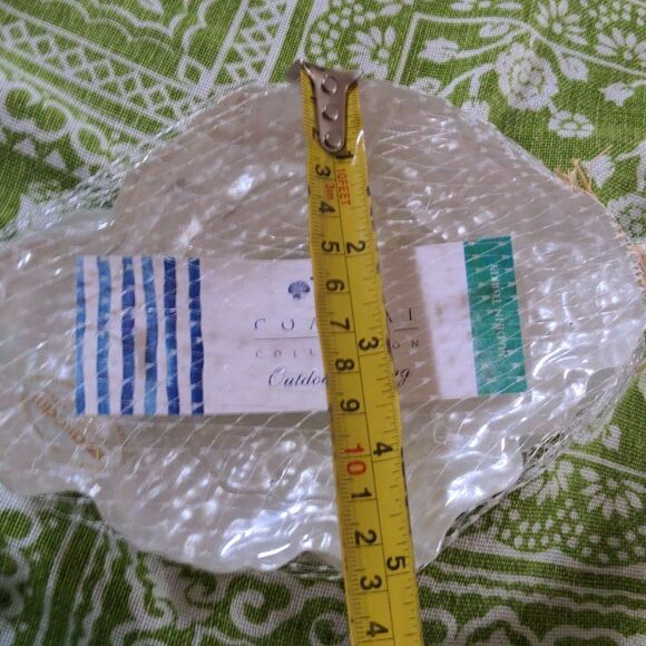 Akcam Coastal Collection Outdoor Living seashell platters NWT‎ - Picture 9 of 9